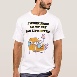 Camiseta Divertida para Amantes de Gatos | Camiset