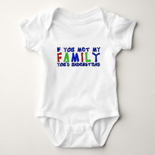 Camiseta Divertida para Bebê Humor Conheci Minha F