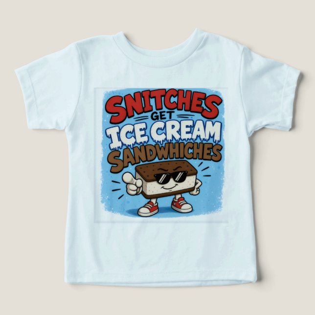 Camiseta Divertida para Criança (Design frontal)