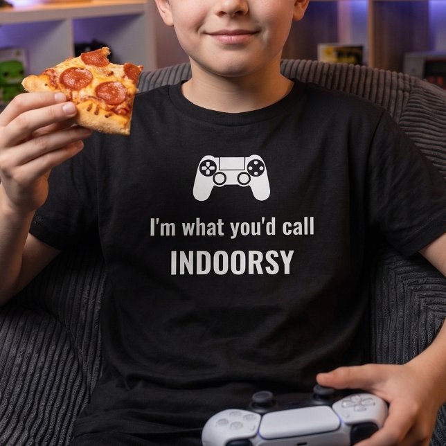 Camiseta Divertida para Gamer - Sou o que Você Cha (Criador carregado)