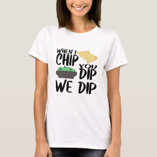 Camiseta Divertida para Noite das Garotas com Bata