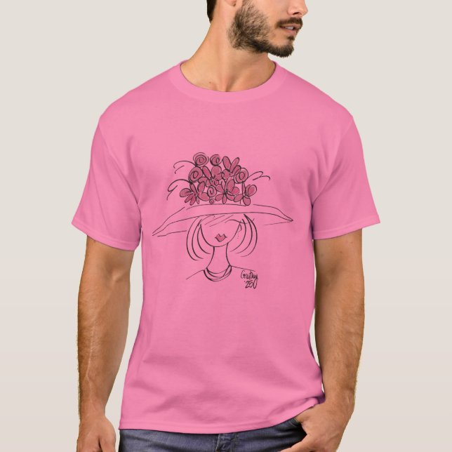 Camiseta divertida para o dia da corrida (Frente)