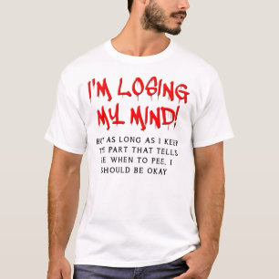Camiseta Divertida Perdi a Cabeça