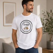 Camiseta Divertida Promovido a Papai Est 2026