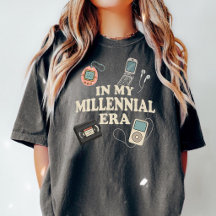 Camiseta Divertida Retro da Geração Milenar Anos 9