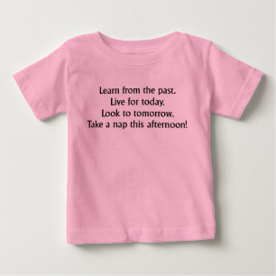 Camiseta Divertida "Tire um Cochilo" Humor Fofo