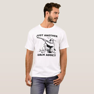 Camiseta Divertida Viciado em Quack