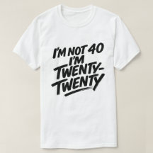 Divertido 40º Aniversário Estilo Atlético Grunge