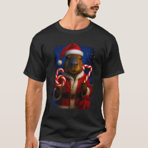 Camiseta Divertido 67 Papai Noel Capyra Seis Sete Natal Irô