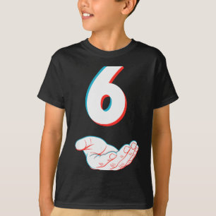 Camiseta Divertido 67 Seis Sete Meme Casal Correspondência 