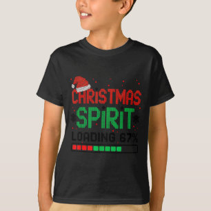 Camiseta Divertido 67 Seis Sete Natal Srit Carregando 67% X