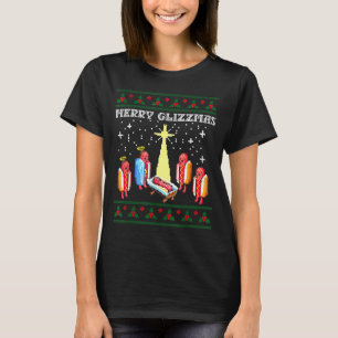 Camiseta Divertido Alegre Glizzmas Cachorros Quentes Grupo