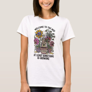 Camiseta Divertido Bem-vindo à Lama