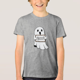 Camiseta Divertido BOO Fantasmagórico Fofo
