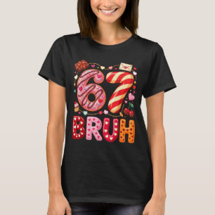 Camiseta Divertido Bruh 67 Seis Sete Meme Dia dos Namorados
