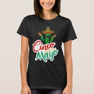 Camiseta Divertido Cinco De Mayo Para Festa Mexicana 1