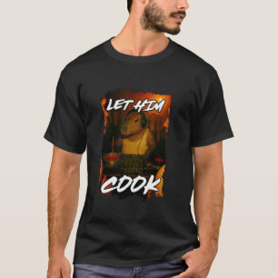 Camiseta Divertido Deixe Ele Cozinhar Capivara DJ Irônico M