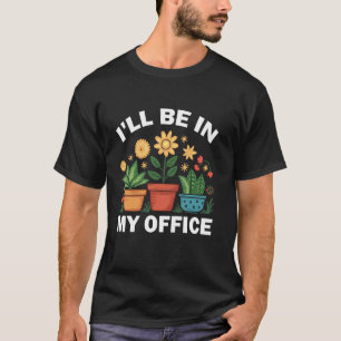 Camiseta Divertido design de Jardineiro de Jardim para Mulh