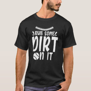 Camiseta Divertido e Fofo Esfregue Um Pouco de Terra Nele J