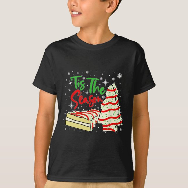 Camiseta Divertido Esta Época Design de Natal (Frente)