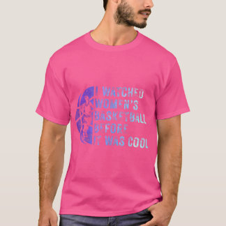 Camiseta Divertido Eu Assisti A Wo Basquete Antes De Ser Le