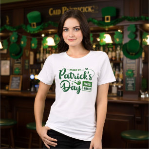 Camiseta Divertido Faça o Dia de São Patrício de Novo