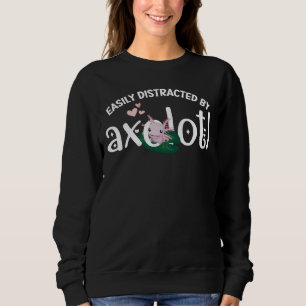 CAMISETA DIVERTIDO FACILMENTE DISTRATADO PELO AXOLOTL