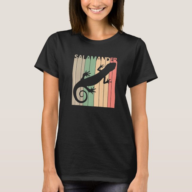 Camiseta Divertido Fato de Salamandra   (Frente)