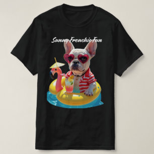 Camiseta Divertido Francês Ensolarado