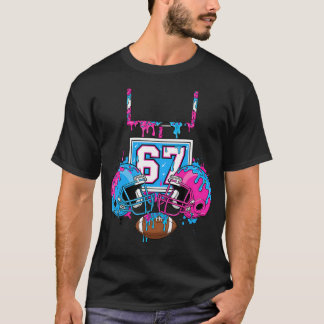 Camiseta Divertido Futebol 67 Sorvete Drip 67º