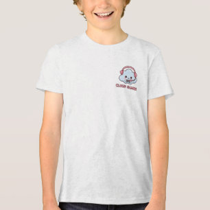 Camiseta Divertido Gamer Kawaii Cloud Gaming 'Jogo em Nuvem