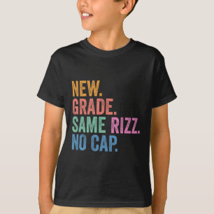 Camiseta Divertido Gen Z De Volta à Escola Nova Série Mesma