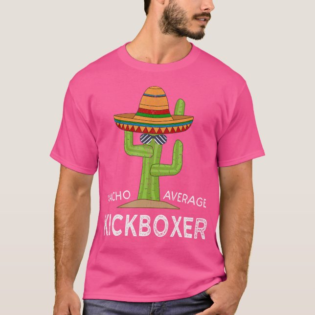 Camiseta Divertido Hilarious Kickboxer Meme Engraçado Kickb (Frente)