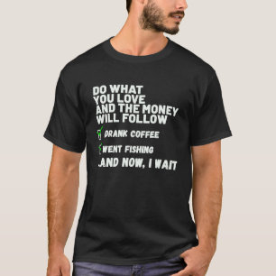 Camiseta Divertido Homens Mulheres Cristão Rezou Foi Pesca