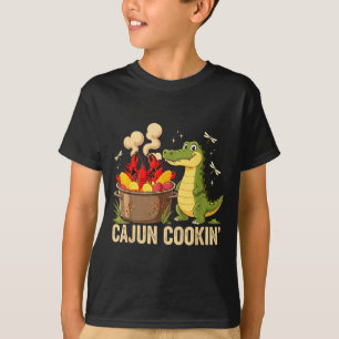 Camiseta Divertido Jacuí Louisiana Cozido Jacaré Lagostim M