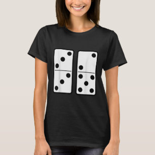 Camiseta Divertido Jogo de Memes 67 de Dominó Viciado Six S