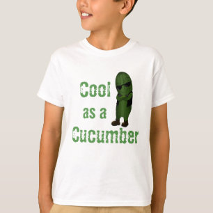 Camiseta Divertido Legal Como Um Pepino