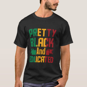 Camiseta divertido melanina Mês da História Negra, negra bo