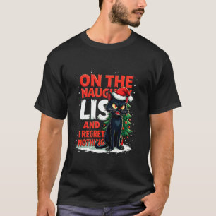 Camiseta Divertido Não Me Arrependo De Nada Na Lista Traves