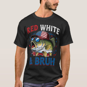 Camiseta Divertido Nascido Para Ir Pescar Robalo Peixe Pesc