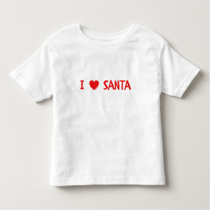 Camiseta Divertido Natal Vermelho Eu Adoro Papais noeis Cor