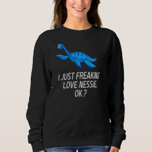 Camiseta Divertido Nessie, Eu Só Estraguei Amor Nessie Anim