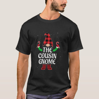 Camiseta Divertido O Gnome Primo Correspondente Família Fei