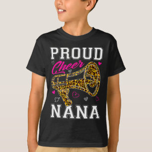 Camiseta Divertido Orgulhoso Grita Nana Leopardo Dia das Mã