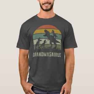 Camiseta Divertido Rawr Dinossaur Avó s, Grandmasauro 3 Cri