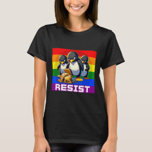 Camiseta Divertido Resistir Tarifas Protesto Groovy Homens