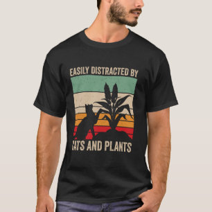 Camiseta Divertido Retro Vintage Facilmente Distraído Por G