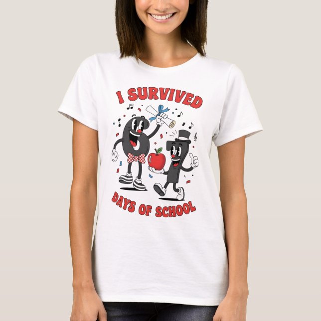 Camiseta Divertido Seis Sete 67 Escola Meme Números Profess (Frente)