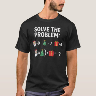 Camiseta Divertido Seis Sete 67 Meme de Matemática Natal Pr