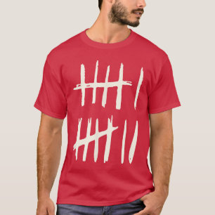 Camiseta Divertido Seis Sete 67 Meme Marcas de Contagem 6 7